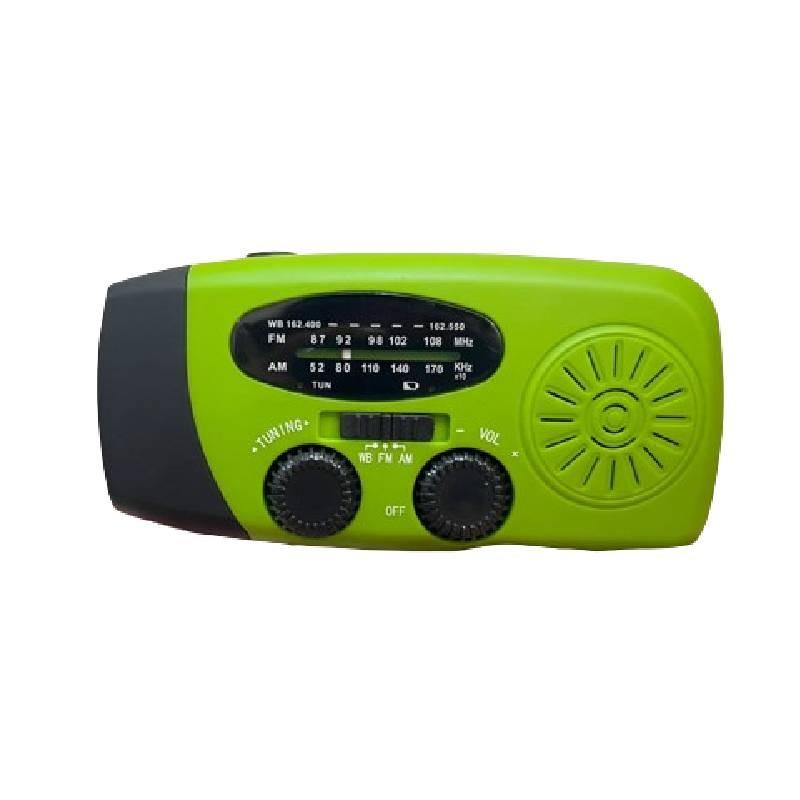 Mini Portable Hand Crank Emergency Noaa Radio With Solar Charging And 3 Led Lights зелений
Mini Portable Hand Crank Emergency Noaa Radio With Solar Charging And 3 Led Lights зелений