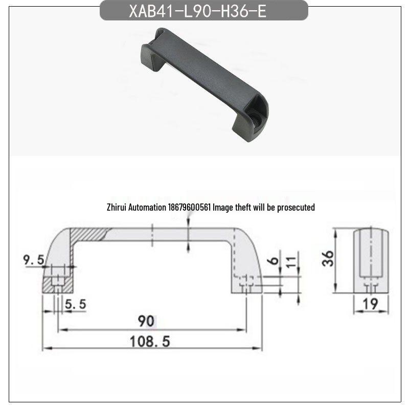 Серия рукояток XAB41 разных размеров: Модель L90/93.5/117/132/152/179-H36/51/41/57/45/63/52/50
Серия рукояток XAB41 разных размеров: Модель L90/93.5/117/132/152/179-H36/51/41/57/45/63/52/50