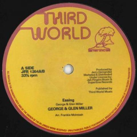 12inch Record GEORGE, GLEN MILLER / MILLERS - Easing / Version JFR1264 Third World/Jah 2019 UK Reggae, Ska & Dub Used
12inch Record GEORGE, GLEN MILLER / MILLERS - Easing / Version JFR1264 Third World/Jah 2019 UK Reggae, Ska & Dub Used