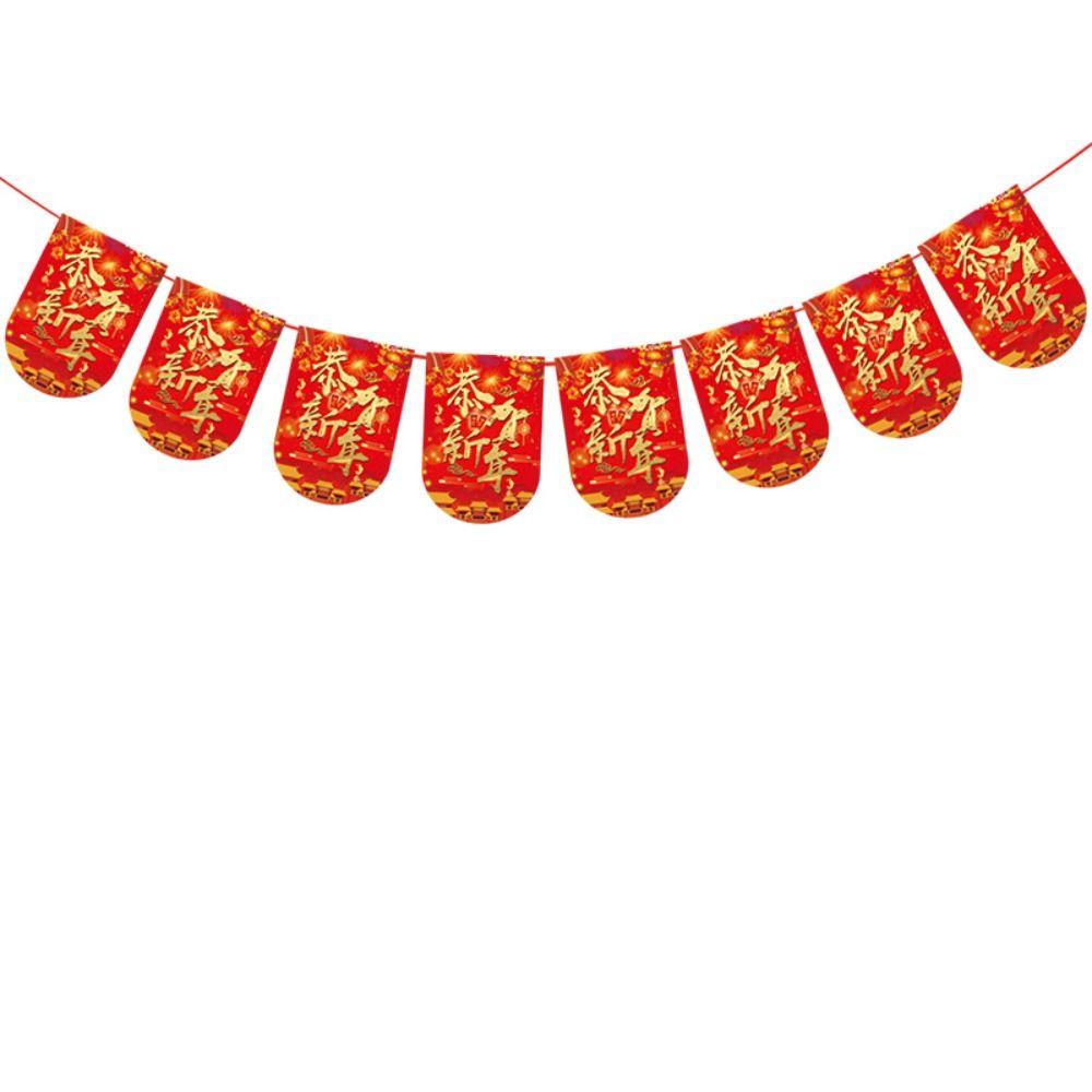 Decorative Happy New Year Paper Banner Pendant 2024 New Year Pulling Flag New Year Pendants 3
Decorative Happy New Year Paper Banner Pendant 2024 New Year Pulling Flag New Year Pendants 3