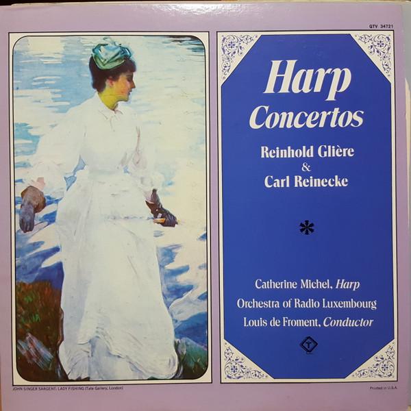 LP Record REINHOLD GLIRE CARL REINECKE C Harp Concertos QTV34721 Turnabout 1978 US Classical Used
LP Record REINHOLD GLIRE CARL REINECKE C Harp Concertos QTV34721 Turnabout 1978 US Classical Used