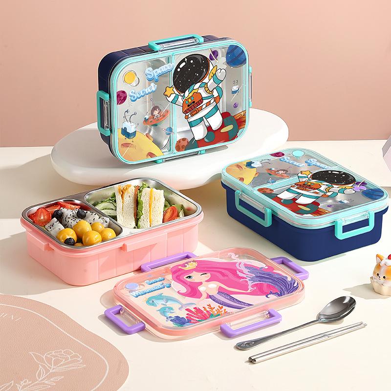 Stainless Steel Insulated Bento Box with Compartments for Kids, Students, and Office Workers No Soup Bowl, 48 per box, 2 colors evenly mixed
Stainless Steel Insulated Bento Box with Compartments for Kids, Students, and Office Workers No Soup Bowl, 48 per box, 2 colors evenly mixed