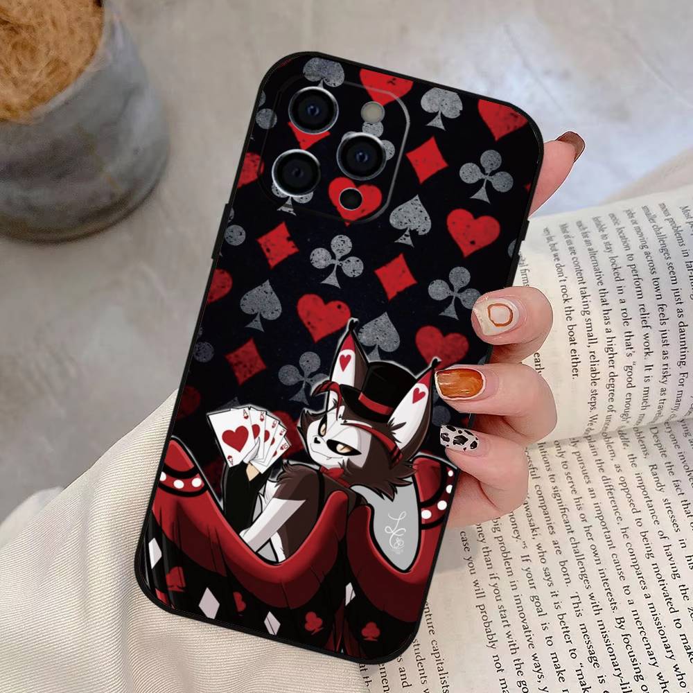 H-Hazbin H-Husk Phone Case For iPhone 17, 16,15,14,13,12,11 Plus,Pro Max, Others Soft Black Cover iPhone12
H-Hazbin H-Husk Phone Case For iPhone 17, 16,15,14,13,12,11 Plus,Pro Max, Others Soft Black Cover iPhone12