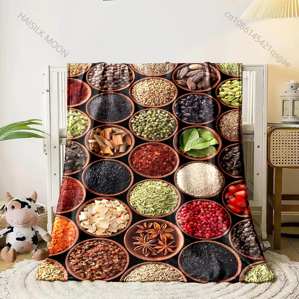 1PC Variety of spices collection Print Adult Children Warm Blankets Home Travel Car Soft Comfortable Suitable for all seasons 75x90cm
1PC Variety of spices collection Print Adult Children Warm Blankets Home Travel Car Soft Comfortable Suitable for all seasons 75x90cm