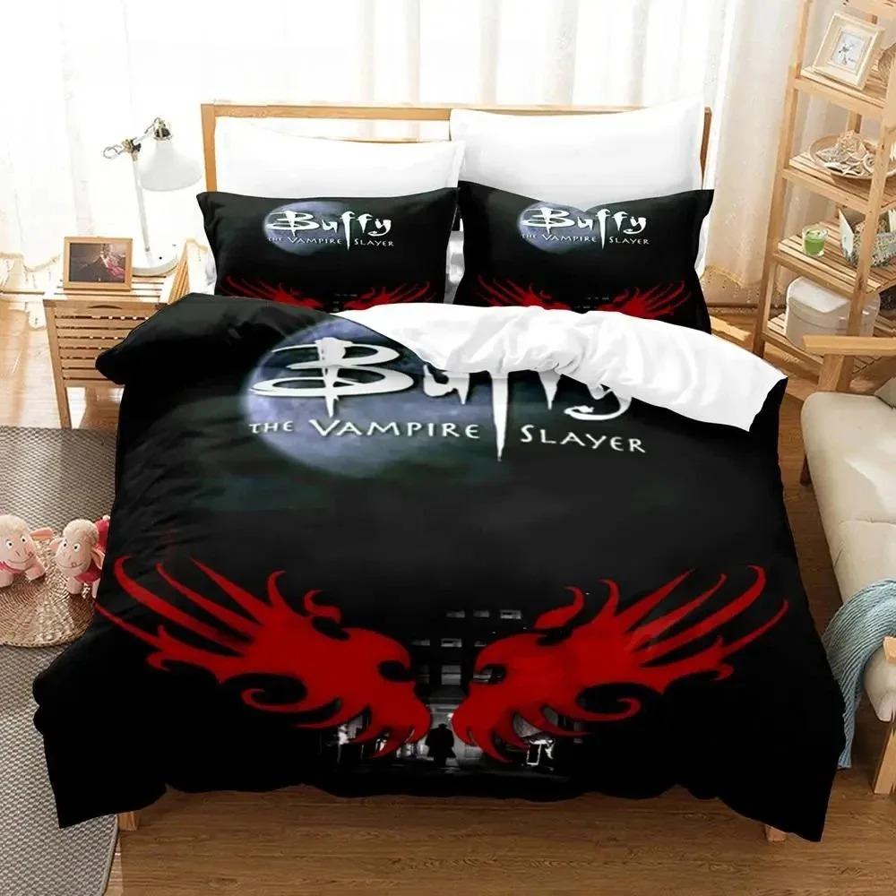 Bufy The Vampire Beding Set For Bedrom Soft Modern Bedspreads Comefortable Children Kids Soft Duvet Cover Comfortable Quilt Cover And Pilowcase 100*200cm Single
Bufy The Vampire Beding Set For Bedrom Soft Modern Bedspreads Comefortable Children Kids Soft Duvet Cover Comfortable Quilt Cover And Pilowcase 100*200cm Single