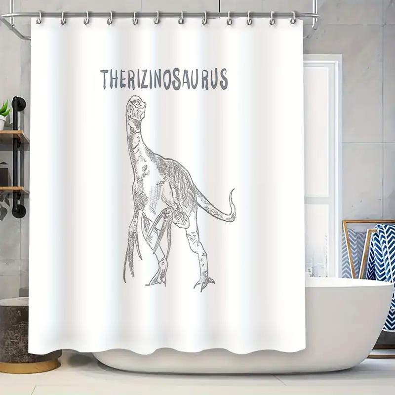 Dinosaur Shower Curtain Tyrannosaurus Rex Decor Prehistoric Bathroom Set Jurassic World Theme Unique Shower Liner Kids Room Deco W60H190(CM)-1 Pcs
Dinosaur Shower Curtain Tyrannosaurus Rex Decor Prehistoric Bathroom Set Jurassic World Theme Unique Shower Liner Kids Room Deco W60H190(CM)-1 Pcs