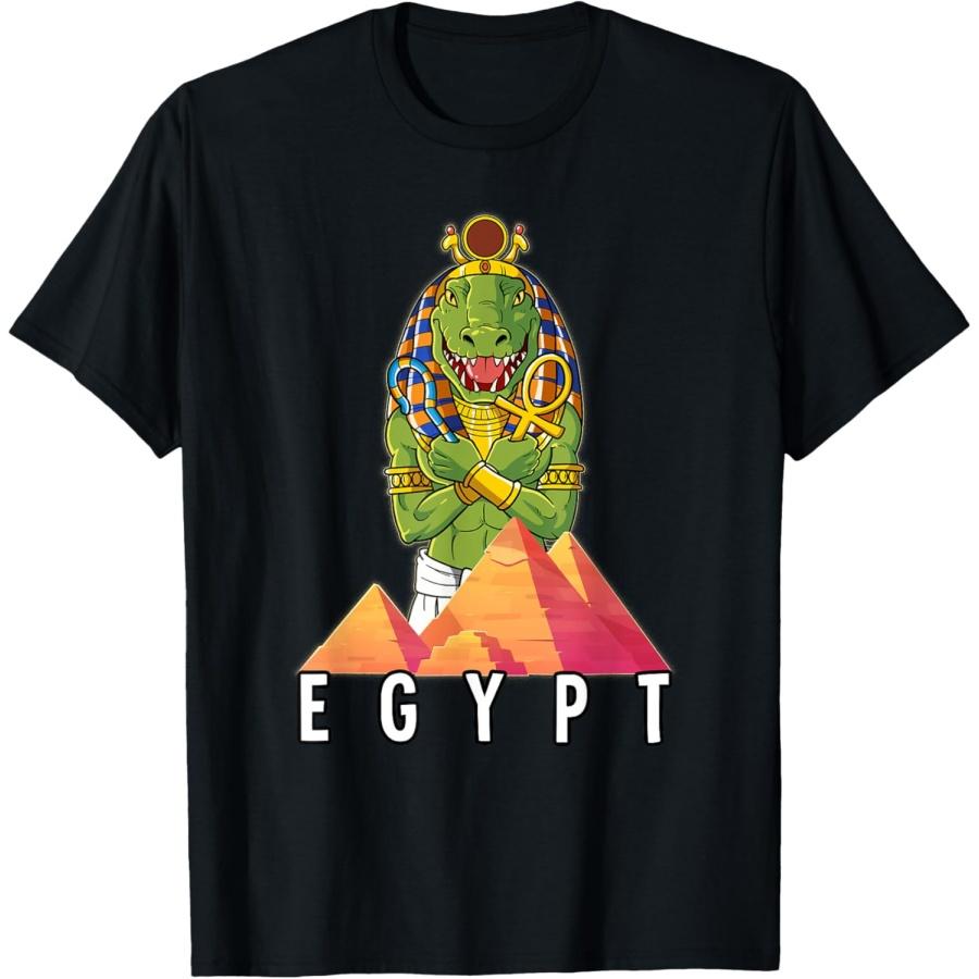 Egypt Egyptian Crocodile Pharaoh T-Shirt(1) XXXXXL чорний
Egypt Egyptian Crocodile Pharaoh T-Shirt(1) XXXXXL чорний