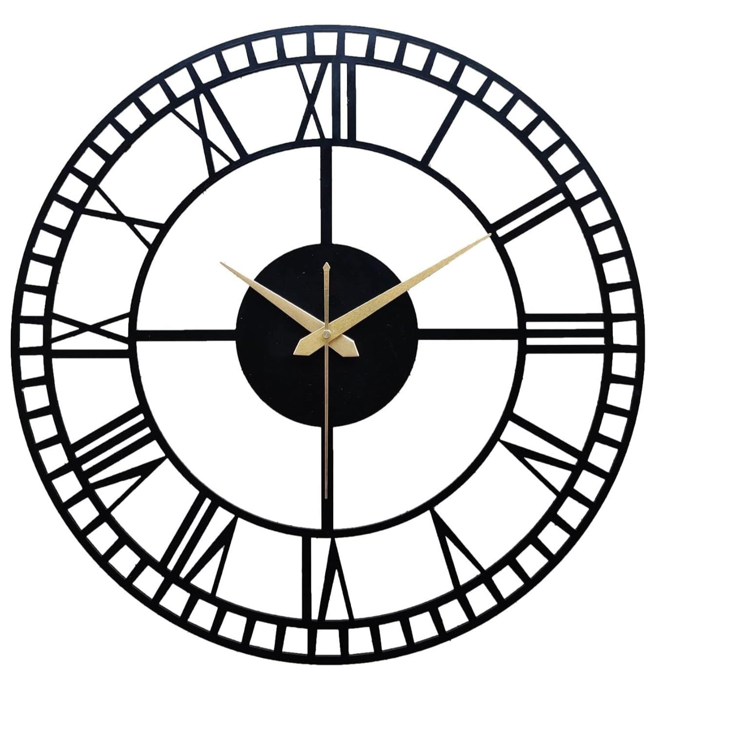Stylish Metal Analog Wall Clock for Living Room, Bedroom, Kitchen, Home and Hall | Antique Fancy Big Size Modern Wall Watch for Home Decor (60CM)
Stylish Metal Analog Wall Clock for Living Room, Bedroom, Kitchen, Home and Hall | Antique Fancy Big Size Modern Wall Watch for Home Decor (60CM)