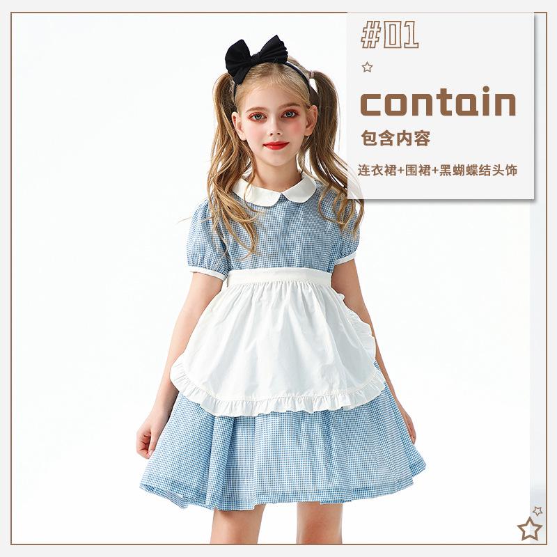 Костюм Алисы для детей, костюм пастушки, костюм горничной, платье принцессы для девочек, костюм для выступлений Лори Лолиты 150cm
Костюм Алисы для детей, костюм пастушки, костюм горничной, платье принцессы для девочек, костюм для выступлений Лори Лолиты 150cm