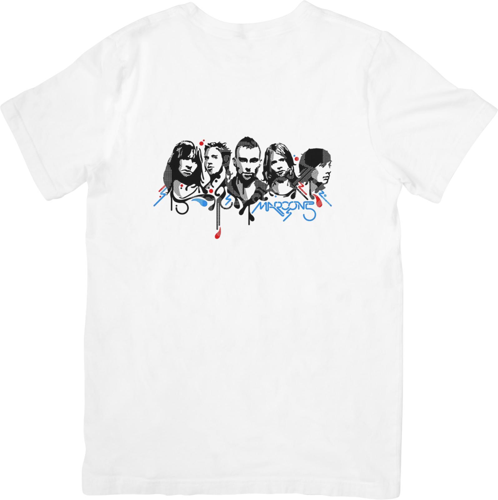 Maroon 5 Music Unisex Fit suitable for Men Women Quality Cotton T-Shirt White. XL
Maroon 5 Music Unisex Fit suitable for Men Women Quality Cotton T-Shirt White. XL