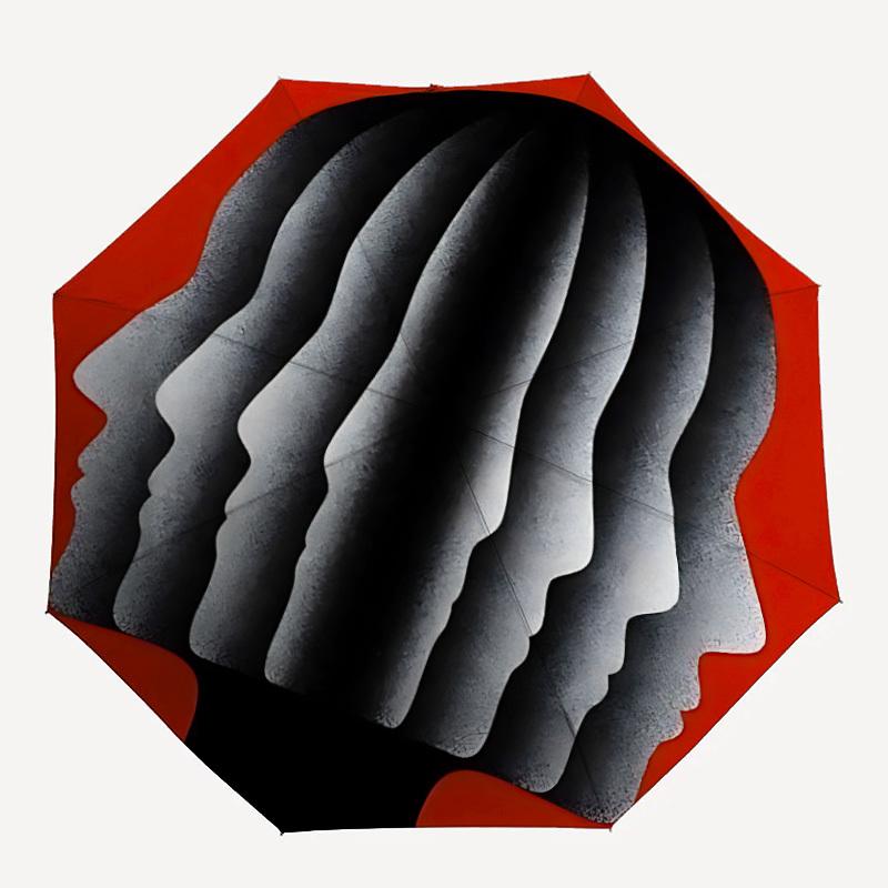 1pc Faces Heads Automatic Folding Umbrella with 8-Rib Windproof Design, Portable Foldable Sunshade Umbrella For Halloween, Christmas Gifts056
1pc Faces Heads Automatic Folding Umbrella with 8-Rib Windproof Design, Portable Foldable Sunshade Umbrella For Halloween, Christmas Gifts056