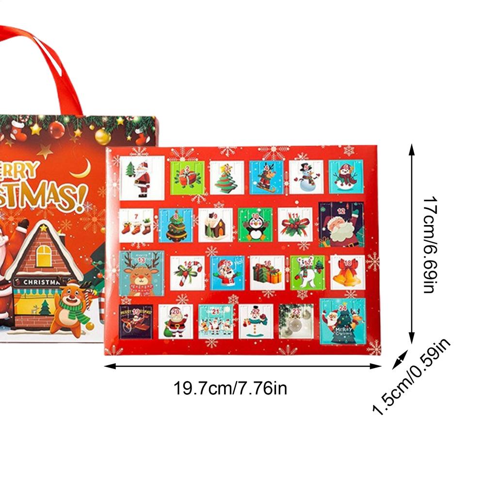 DIY Christmas Bracelet Advent Calendar 24 Day Christmas Bracelet Making Kit Craft Making Kit Gifts For Sister Teenagers Girls червоний
DIY Christmas Bracelet Advent Calendar 24 Day Christmas Bracelet Making Kit Craft Making Kit Gifts For Sister Teenagers Girls червоний