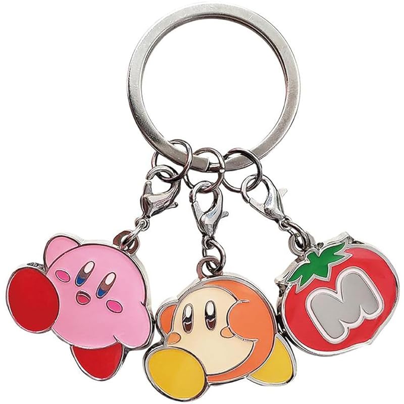 SK Japan Kirby of the Stars 3 in a row key ring Kirby & Waddle Dee & Maxim Tomato 17051
SK Japan Kirby of the Stars 3 in a row key ring Kirby & Waddle Dee & Maxim Tomato 17051