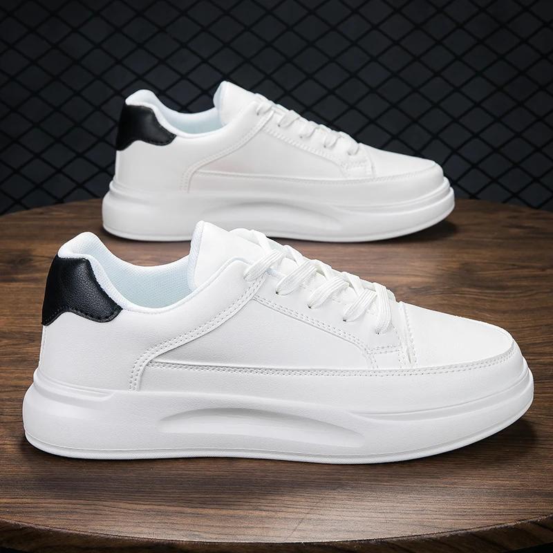Platform Sports Shoes Couple White Shoes for Men Skateboard Men s Sneakers Sports and Leisure Non-slip Wear-resistant Fashion 45
Platform Sports Shoes Couple White Shoes for Men Skateboard Men s Sneakers Sports and Leisure Non-slip Wear-resistant Fashion 45