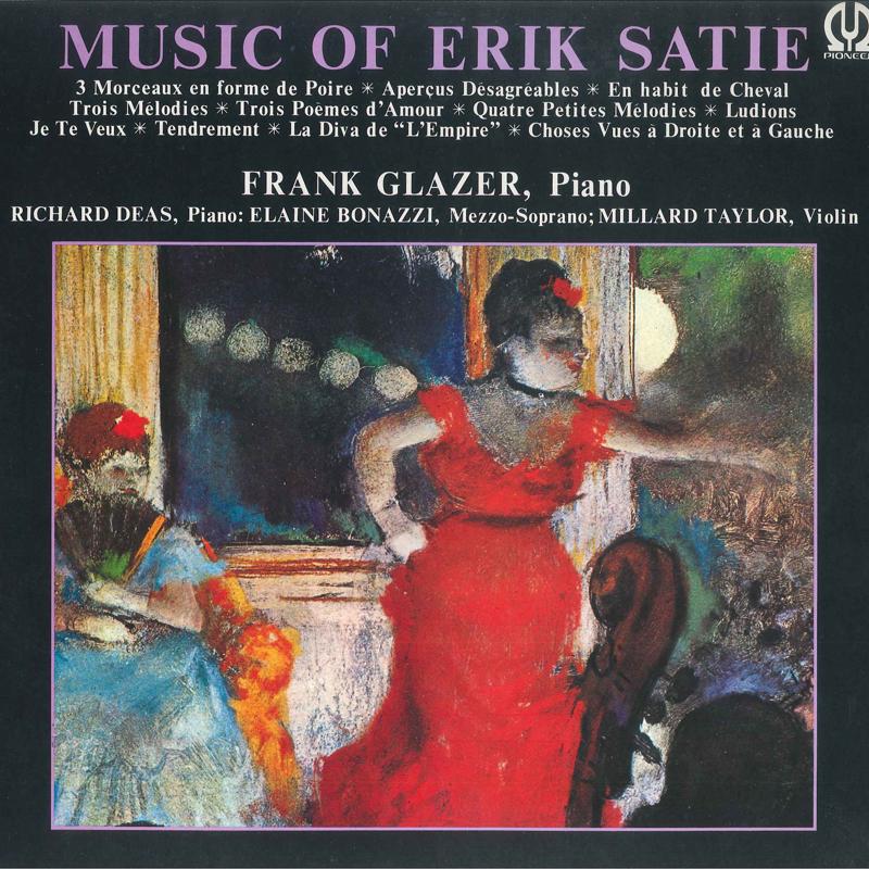 LP Record SATIE, FRANK GLAZER, ELAINE BONAZZI - Erik Satie H5015V VOX Japan Classical Used
LP Record SATIE, FRANK GLAZER, ELAINE BONAZZI - Erik Satie H5015V VOX Japan Classical Used