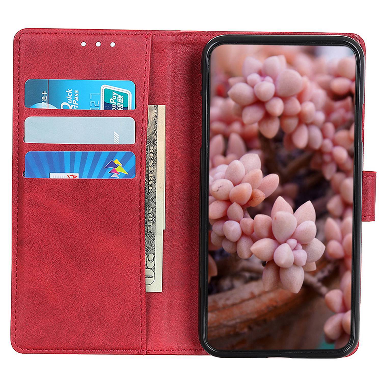 For Motorola Moto G54 5G Case Cowhide Texture Stand Leather Mobile Phone Cover Wallet Red
For Motorola Moto G54 5G Case Cowhide Texture Stand Leather Mobile Phone Cover Wallet Red