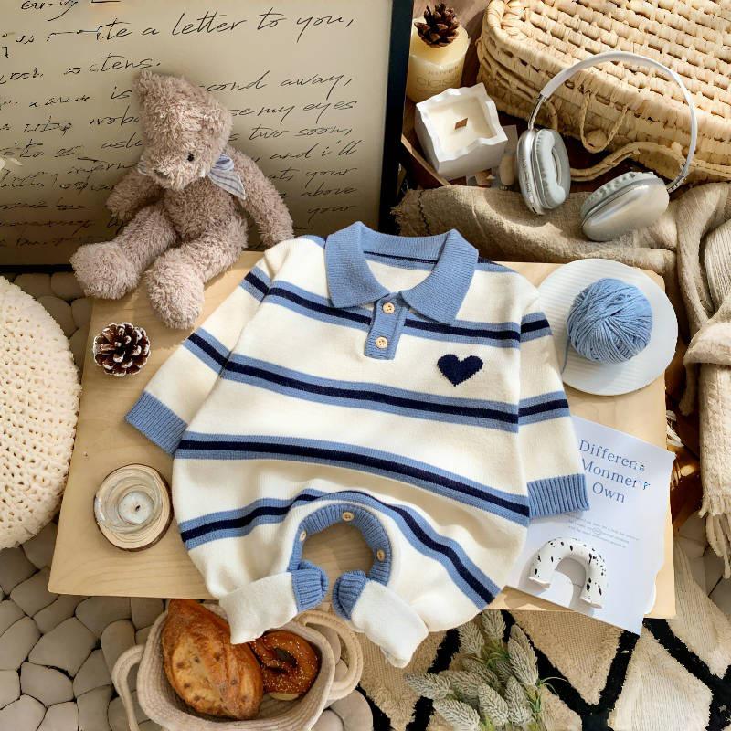 Осенний вязаный ромпер для малыша в корейском стиле - Модный наряд для ползания для младенца Size 80
Осенний вязаный ромпер для малыша в корейском стиле - Модный наряд для ползания для младенца Size 80