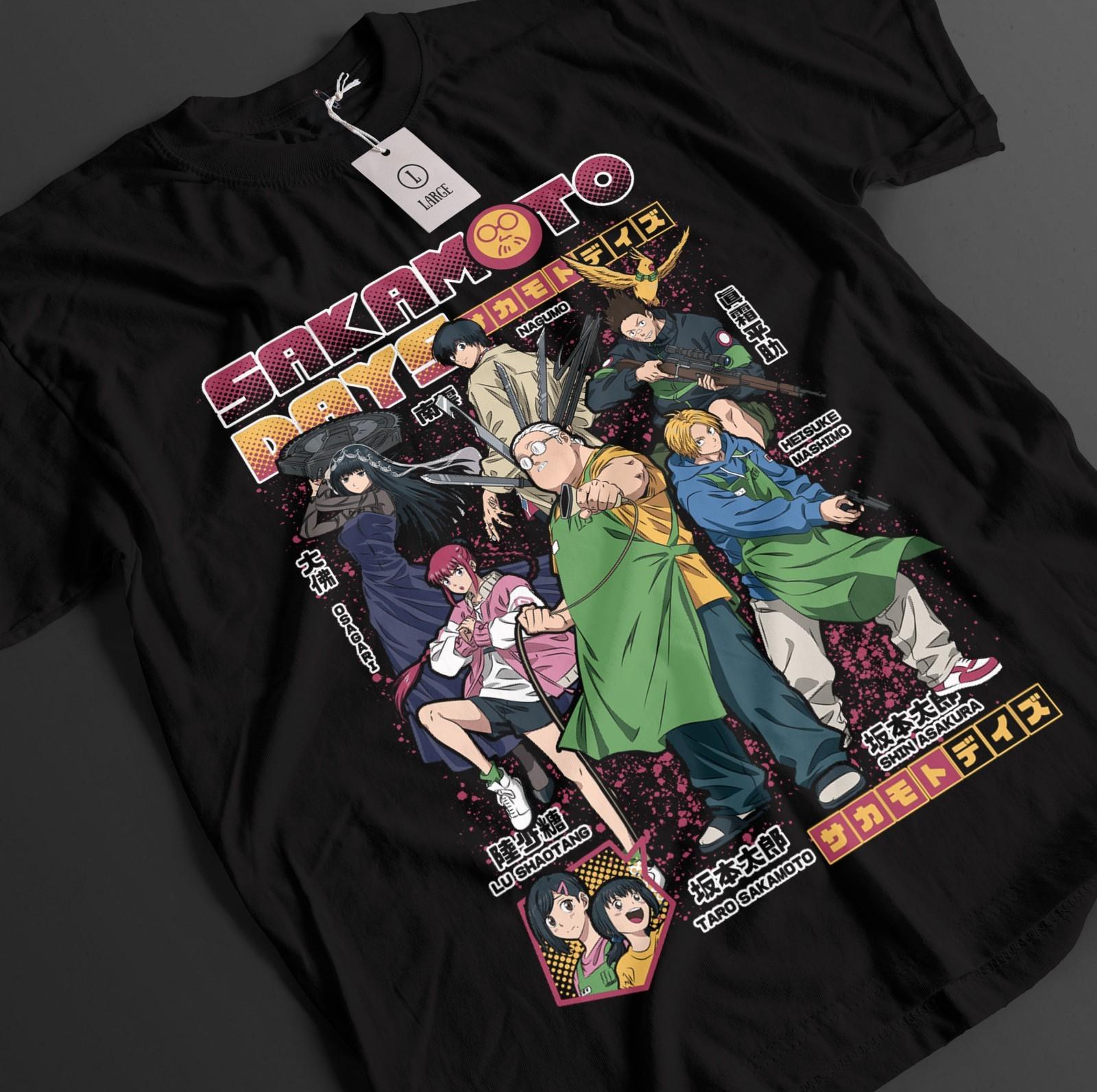 Sakamoto Days Shirt Sakamoto Tshirt Shin T-Shirt Mens Womens Tees Top Lu Top Heisuke Anime Unisex tee 4XL
Sakamoto Days Shirt Sakamoto Tshirt Shin T-Shirt Mens Womens Tees Top Lu Top Heisuke Anime Unisex tee 4XL