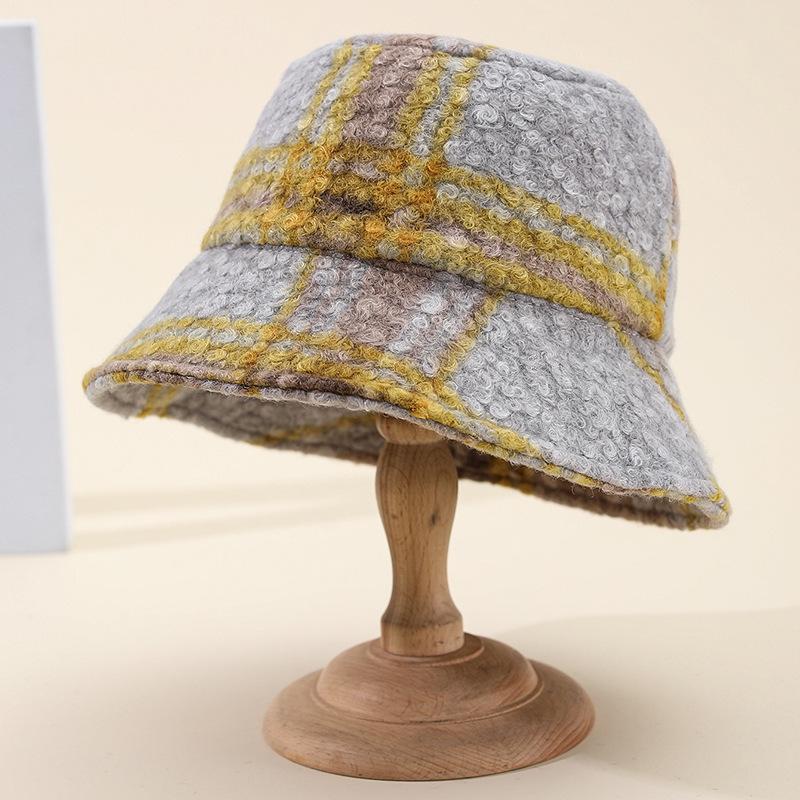Autumn Winter Hats For Women Bucket Hat Fisherman Cap Plaid Warm Fashion Vintage Casual Foldable Soft New 56-58cm серый
Autumn Winter Hats For Women Bucket Hat Fisherman Cap Plaid Warm Fashion Vintage Casual Foldable Soft New 56-58cm серый
