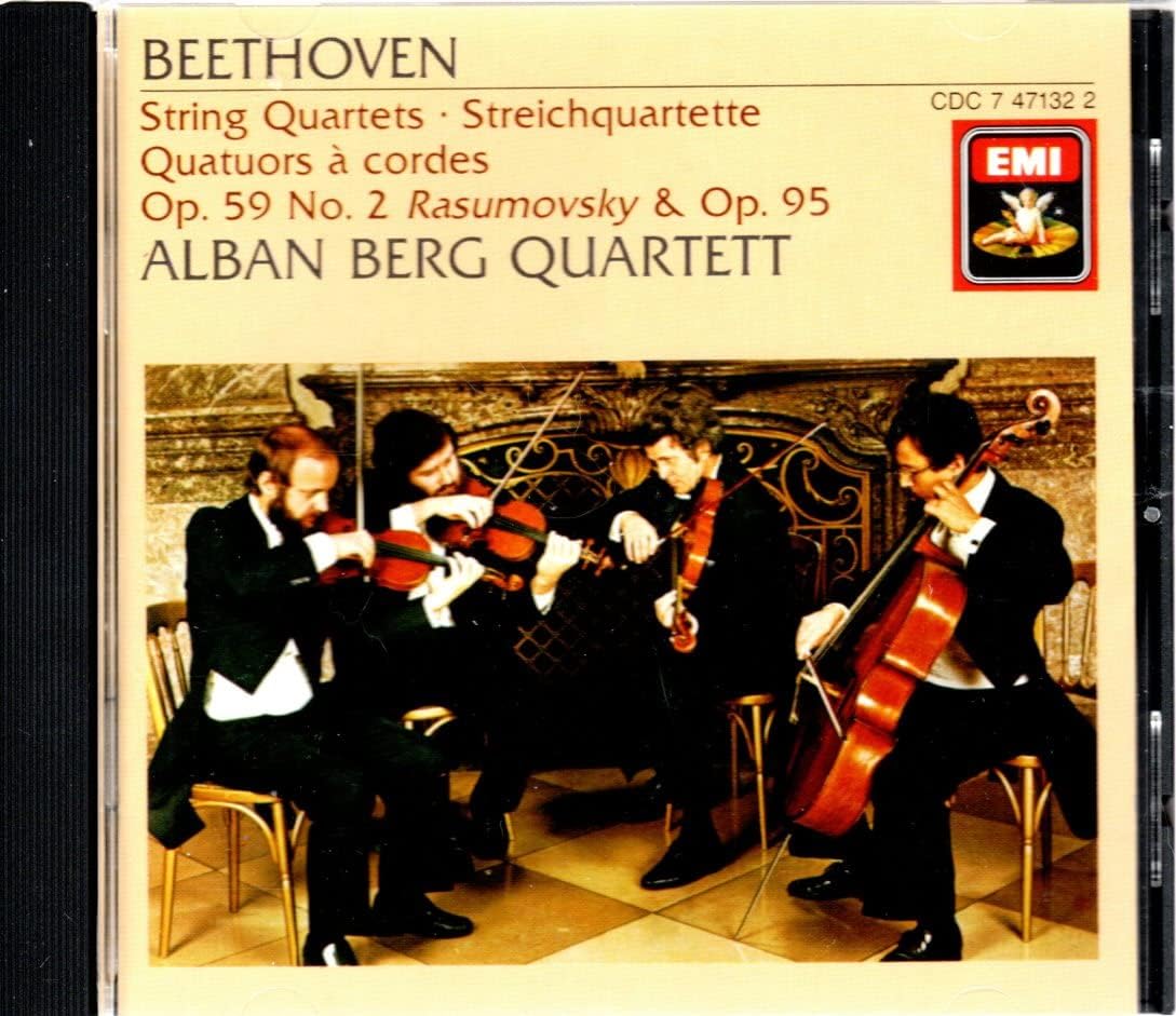 CD BEETHOVEN ALBAN BERG QUARTETT String Quartets Streichquartette CDC7471322 Angel 1987 Japan Classical Used
CD BEETHOVEN ALBAN BERG QUARTETT String Quartets Streichquartette CDC7471322 Angel 1987 Japan Classical Used