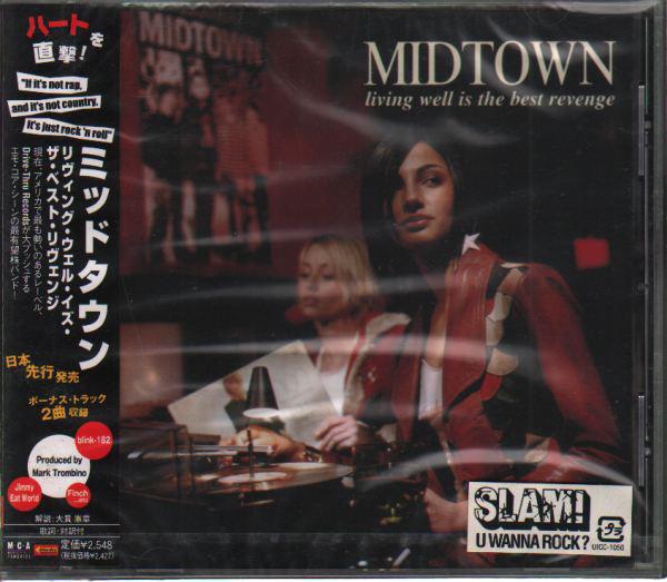 CD MIDTOWN - Living Well Is The Best Revenge UICC1050PROMO MCA Records 2002 Japan Obi Rock Used
CD MIDTOWN - Living Well Is The Best Revenge UICC1050PROMO MCA Records 2002 Japan Obi Rock Used