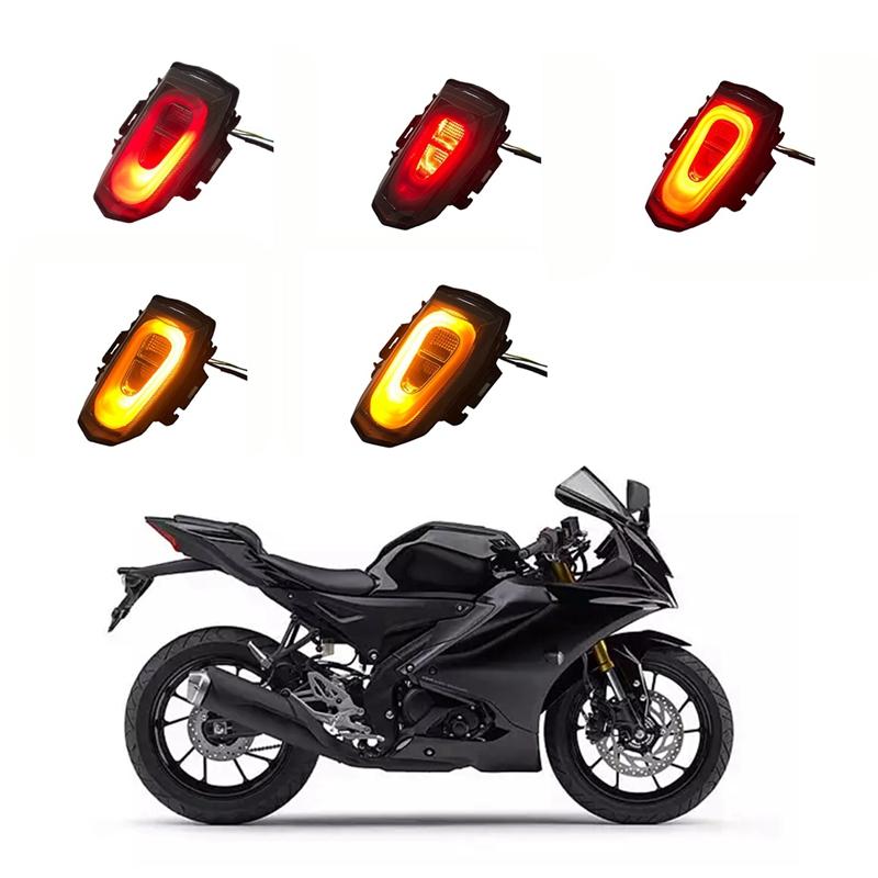 Motorcycle Rear LED Dynamic Brake Light Taillight For Yamaha R15 V3 2017-2026 V4 R15M 2026+ Turn Signal Light чёрный
Motorcycle Rear LED Dynamic Brake Light Taillight For Yamaha R15 V3 2017-2026 V4 R15M 2026+ Turn Signal Light чёрный