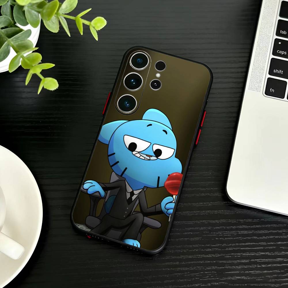 F-Gumball and Darwin Phone Case For Samsung S26,S25,S24,S23,S22,S21,S20,Ultra,Plus,FE Black Soft Cover Samsung S25Plus
F-Gumball and Darwin Phone Case For Samsung S26,S25,S24,S23,S22,S21,S20,Ultra,Plus,FE Black Soft Cover Samsung S25Plus