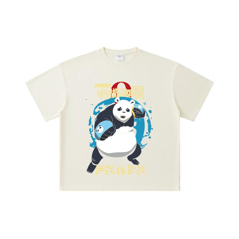 260 GSM Double Yarn 32 Count 100% Cotton Jujutsu Kaisen V62 Panda Print Unisex Heavy Cotton T Shirt S
260 GSM Double Yarn 32 Count 100% Cotton Jujutsu Kaisen V62 Panda Print Unisex Heavy Cotton T Shirt S