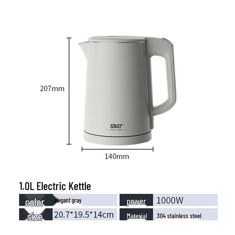 SAST1L Guesthouse Electric Kettle & Tray Set, 0.8L
SAST1L Guesthouse Electric Kettle & Tray Set, 0.8L