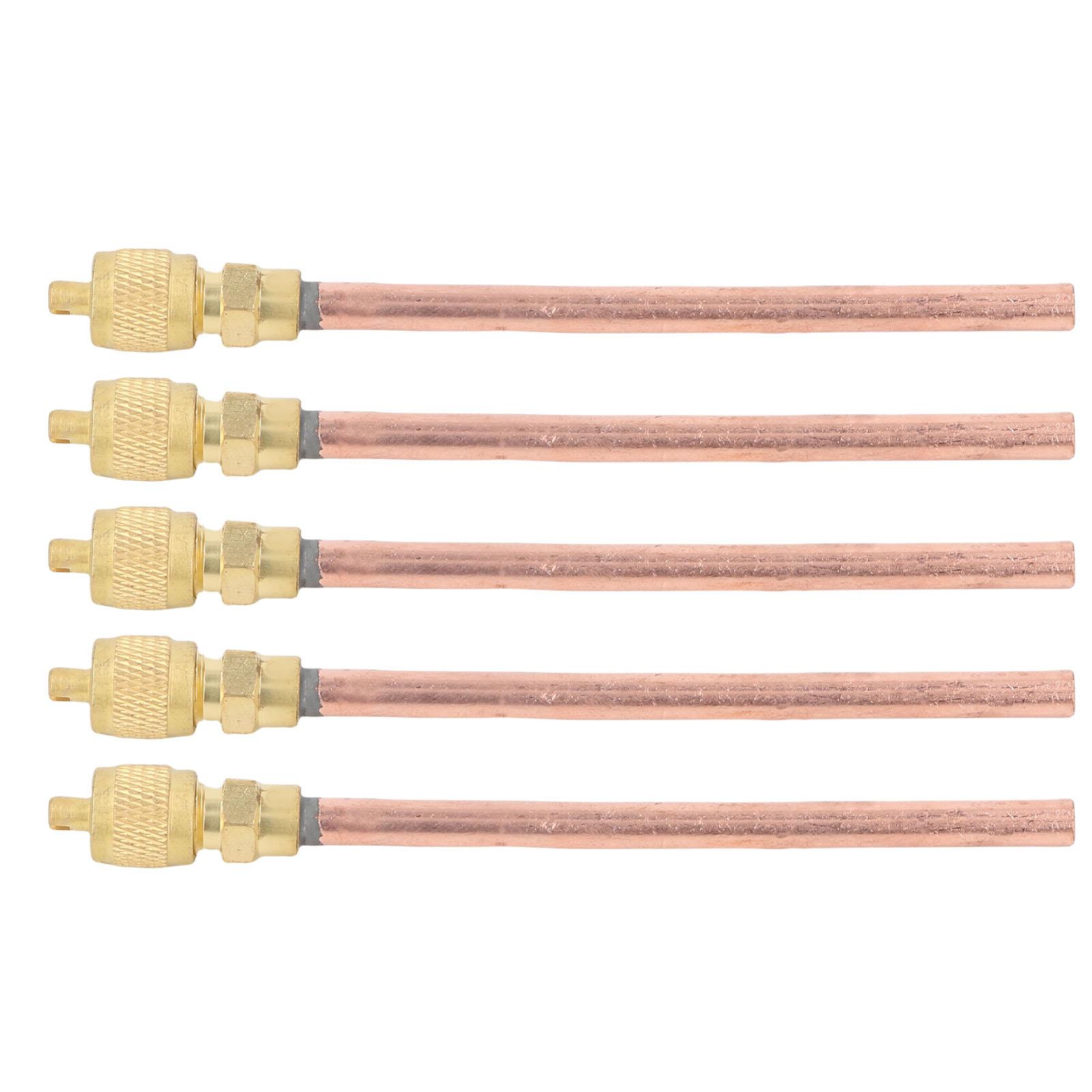 10PCS Access Service Valves High Strength Brass One Way Air Conditioner Charge Needle Valve Replacement
10PCS Access Service Valves High Strength Brass One Way Air Conditioner Charge Needle Valve Replacement