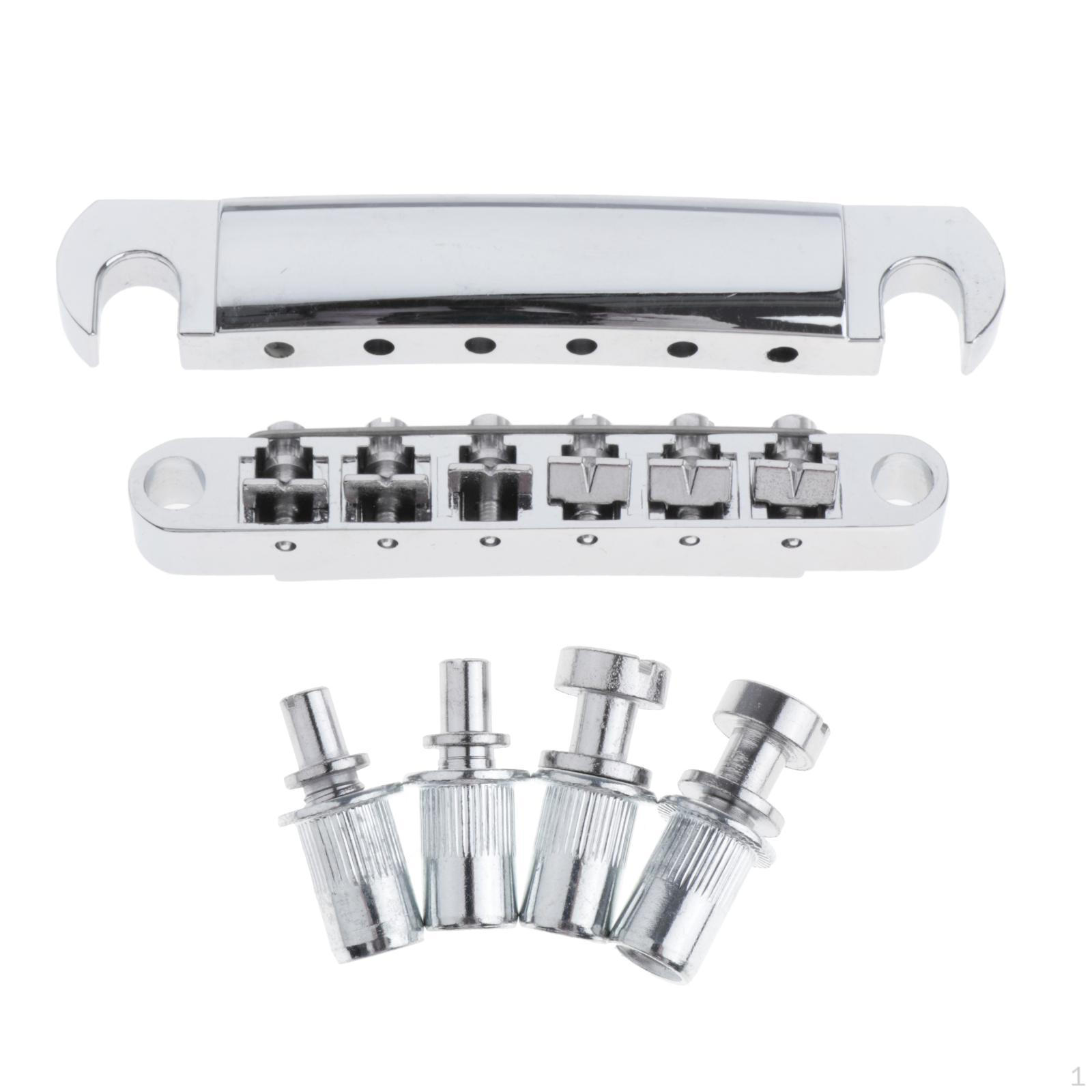 SADDLE BRIDGE STUDS for LP STYLE GUITAR REPLACEMENT silver
SADDLE BRIDGE STUDS for LP STYLE GUITAR REPLACEMENT silver