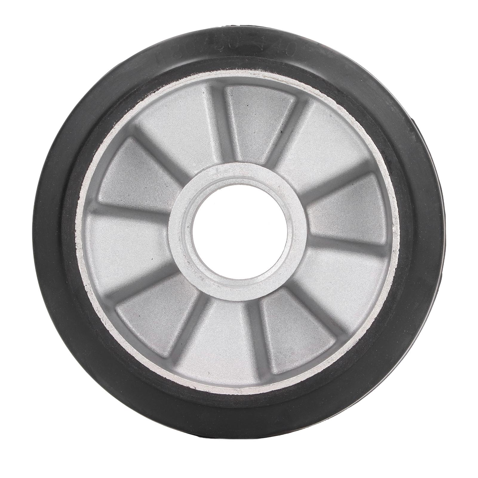 Truck Load Wheel with 6204 Bearing Hole Solid Rubber Replacement Tire for Handcraft Hydraulic
Truck Load Wheel with 6204 Bearing Hole Solid Rubber Replacement Tire for Handcraft Hydraulic