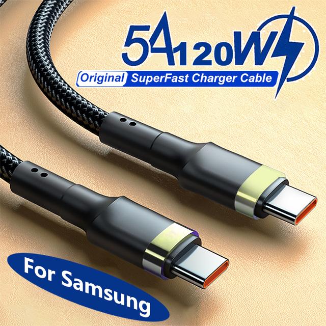 PD 120 Вт Супер зарядка для Samsung S24 S23 Кабель USB C-USB Type C для iPhone 15 Plus Pro Max Xiaomi 11 4,0 Быстрое зарядное устройство 1.5M
PD 120 Вт Супер зарядка для Samsung S24 S23 Кабель USB C-USB Type C для iPhone 15 Plus Pro Max Xiaomi 11 4,0 Быстрое зарядное устройство 1.5M