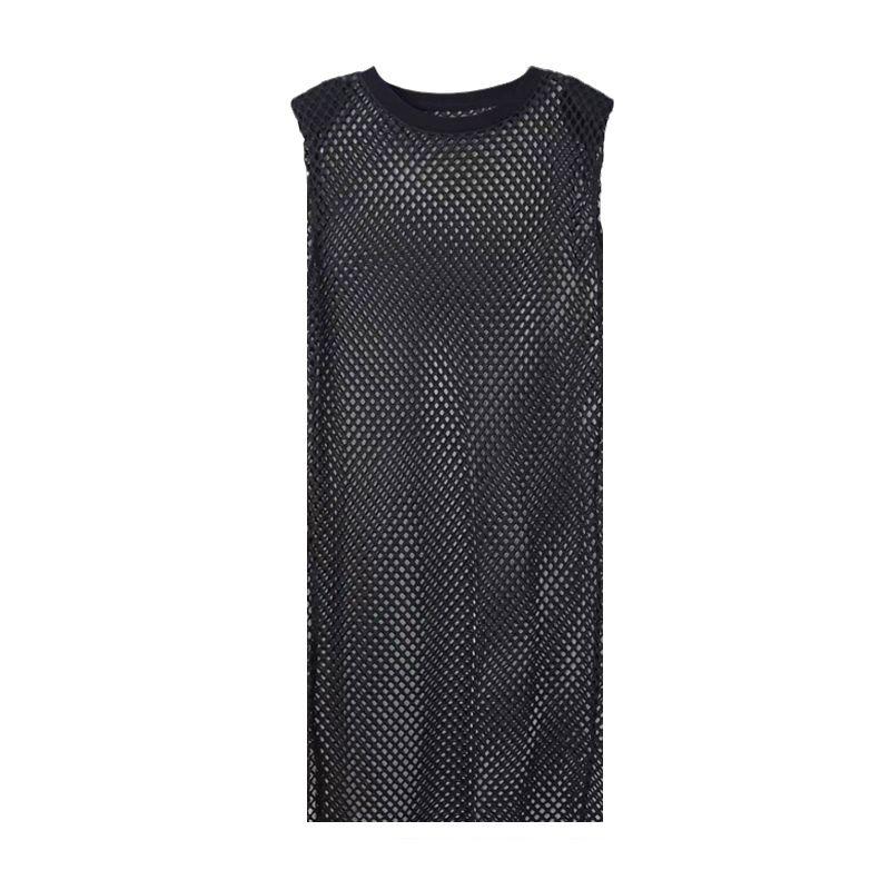 Cut Out Summer New Mesh Breathable and Loose Dress Black XL
Cut Out Summer New Mesh Breathable and Loose Dress Black XL