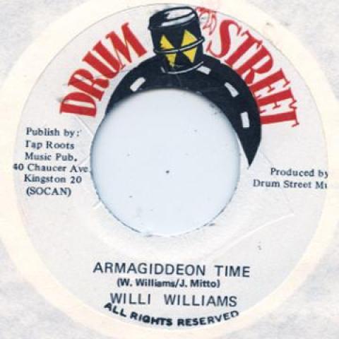 7inch Record WILLIE WILLIAMS - Armagiddeon Time none Drum Street 1992 Jamaica Reggae, Ska & Dub
7inch Record WILLIE WILLIAMS - Armagiddeon Time none Drum Street 1992 Jamaica Reggae, Ska & Dub