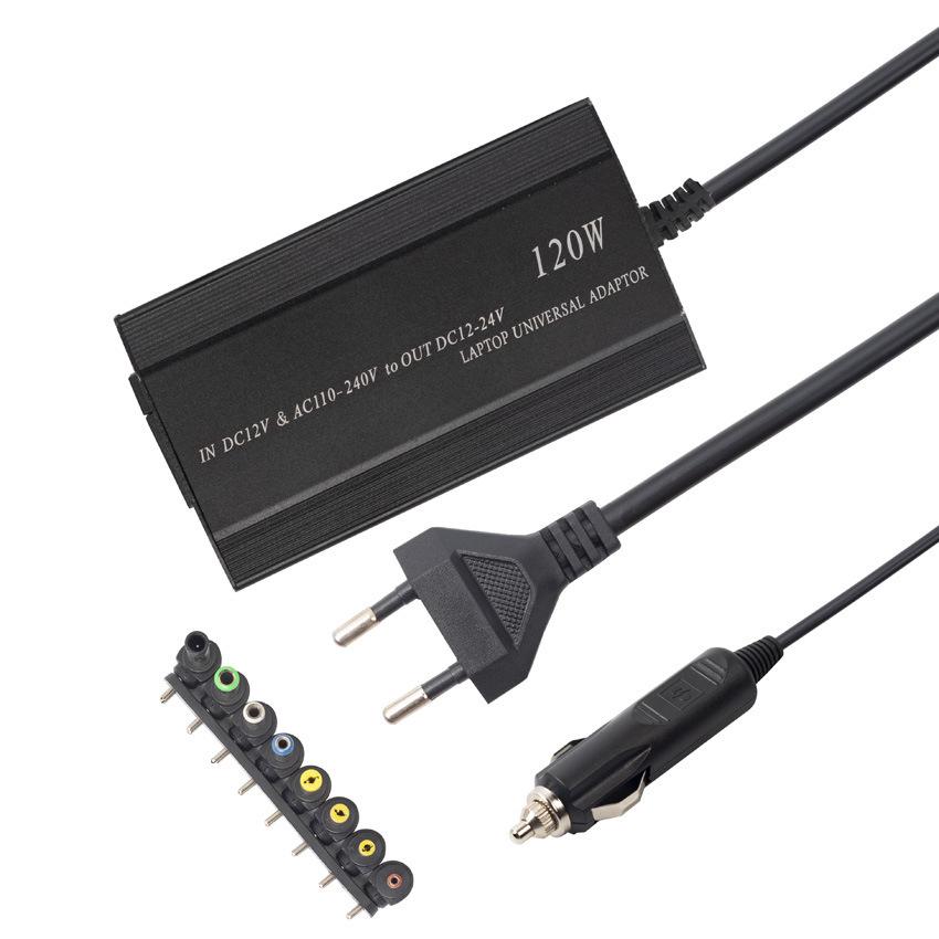 Универсальный адаптер зарядки для ноутбука 120 Вт для дома/автомобиля European plug
Универсальный адаптер зарядки для ноутбука 120 Вт для дома/автомобиля European plug