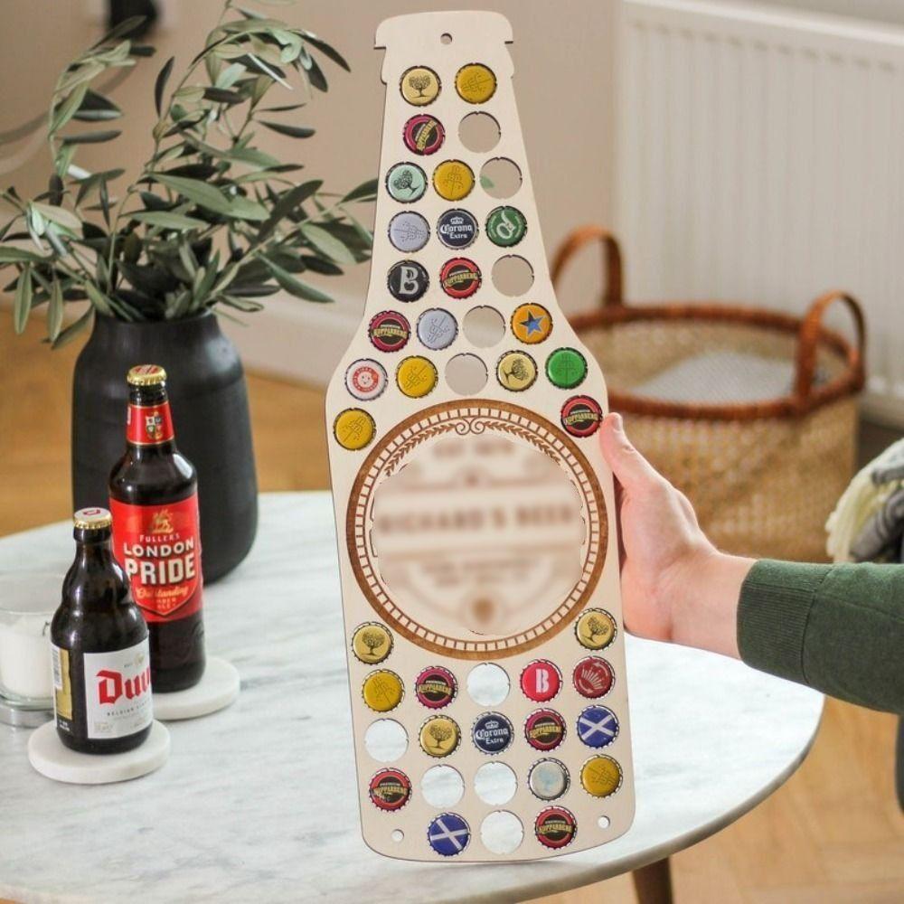 Wall-mounted Wine Bottle Display Shelf Eye Catching Beer Bottle Cover Bracket Fathers Day Gifts Style 1
Wall-mounted Wine Bottle Display Shelf Eye Catching Beer Bottle Cover Bracket Fathers Day Gifts Style 1