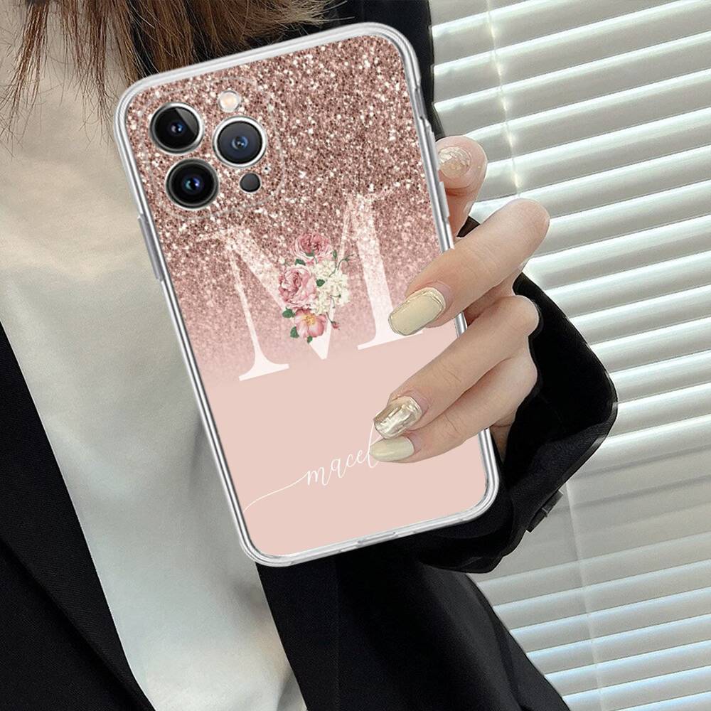 Letter Pink Shiny M R Clear For IPhone 11 12 13 14 15 16 17 Pro Max Plus 13 Mini Silicone Soft Transparent Back iPhone 12 pro
Letter Pink Shiny M R Clear For IPhone 11 12 13 14 15 16 17 Pro Max Plus 13 Mini Silicone Soft Transparent Back iPhone 12 pro