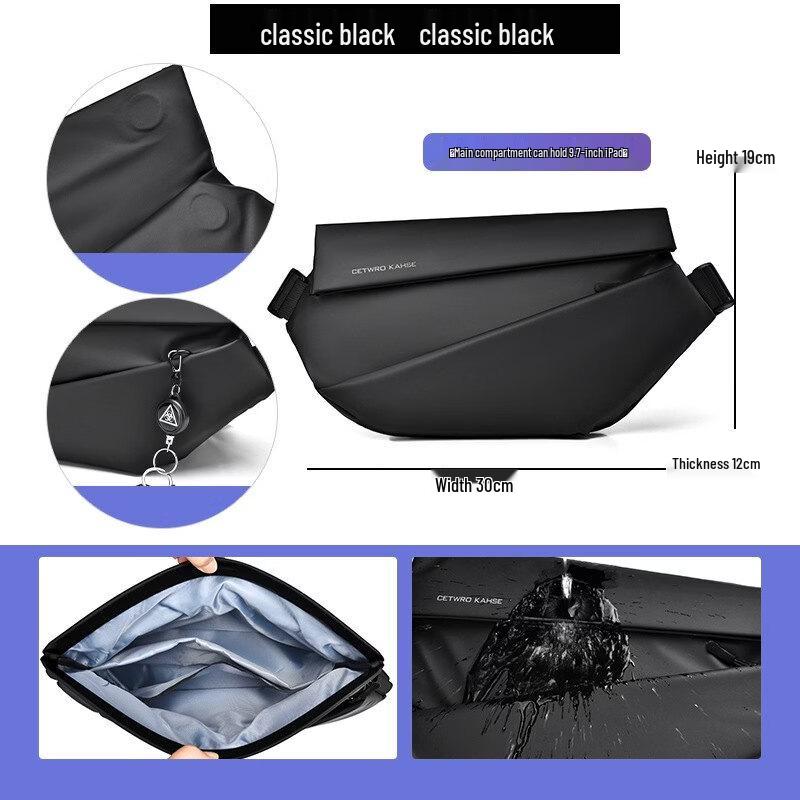 Men s Casual Crossbody Sling Bag
Men s Casual Crossbody Sling Bag