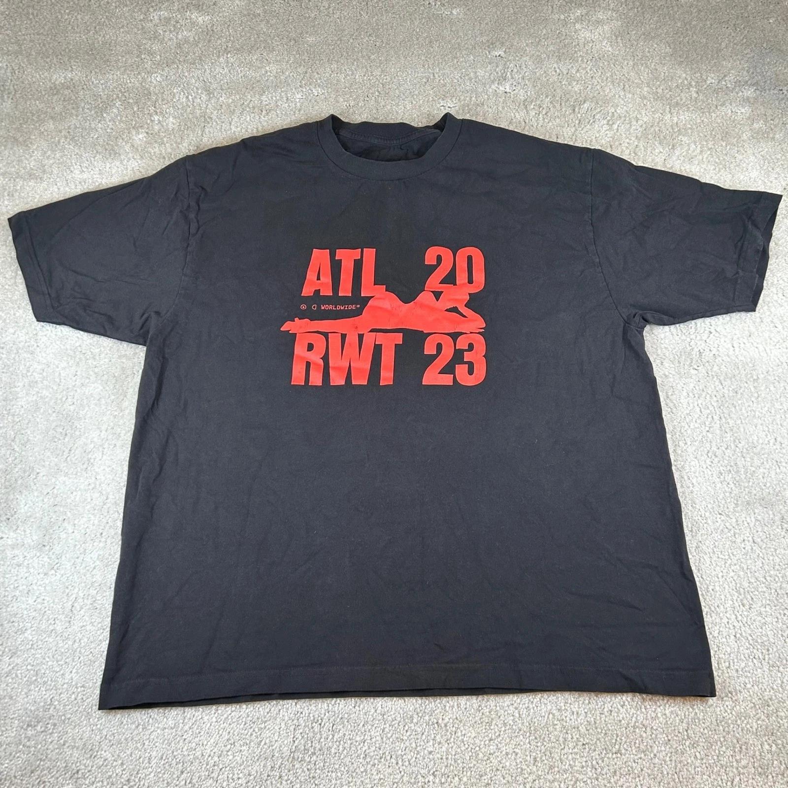 Beyoncé Renaissance World Tour 2023 Atlanta RWT23 Black Red T-shirt Mens XL Rare L
Beyoncé Renaissance World Tour 2023 Atlanta RWT23 Black Red T-shirt Mens XL Rare L