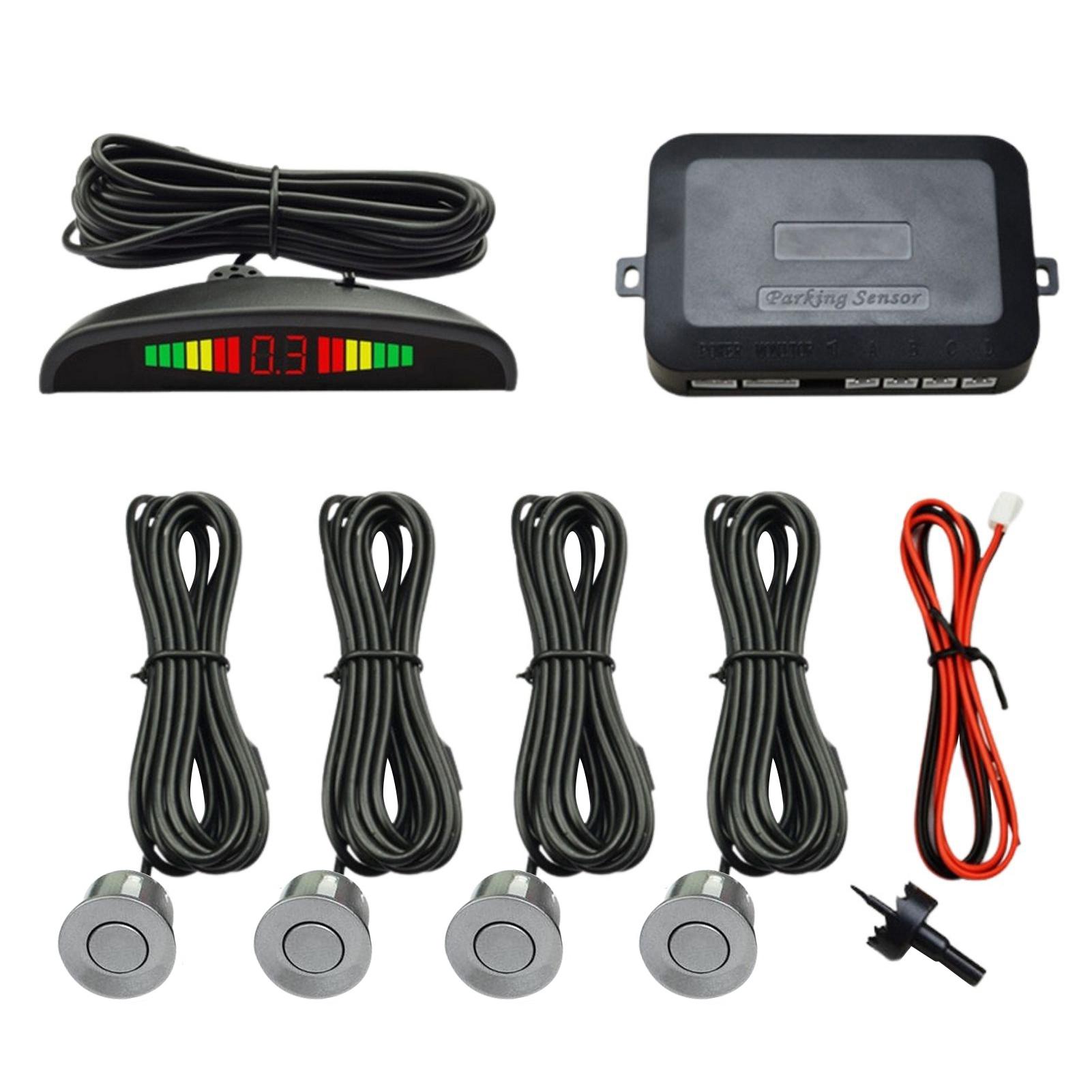 Автомобильная парковочная радарная система с 4 датчиками парковки, обнаружение расстояния 0,3-2,5 м, водонепроницаемая
Автомобильная парковочная радарная система с 4 датчиками парковки, обнаружение расстояния 0,3-2,5 м, водонепроницаемая