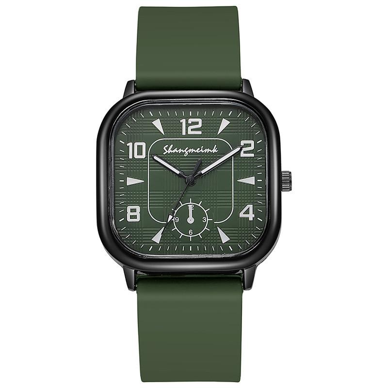 Mens Vintage Quartz Watch With Silicone Strap For Casual Wear And Gift Giving зелений
Mens Vintage Quartz Watch With Silicone Strap For Casual Wear And Gift Giving зелений