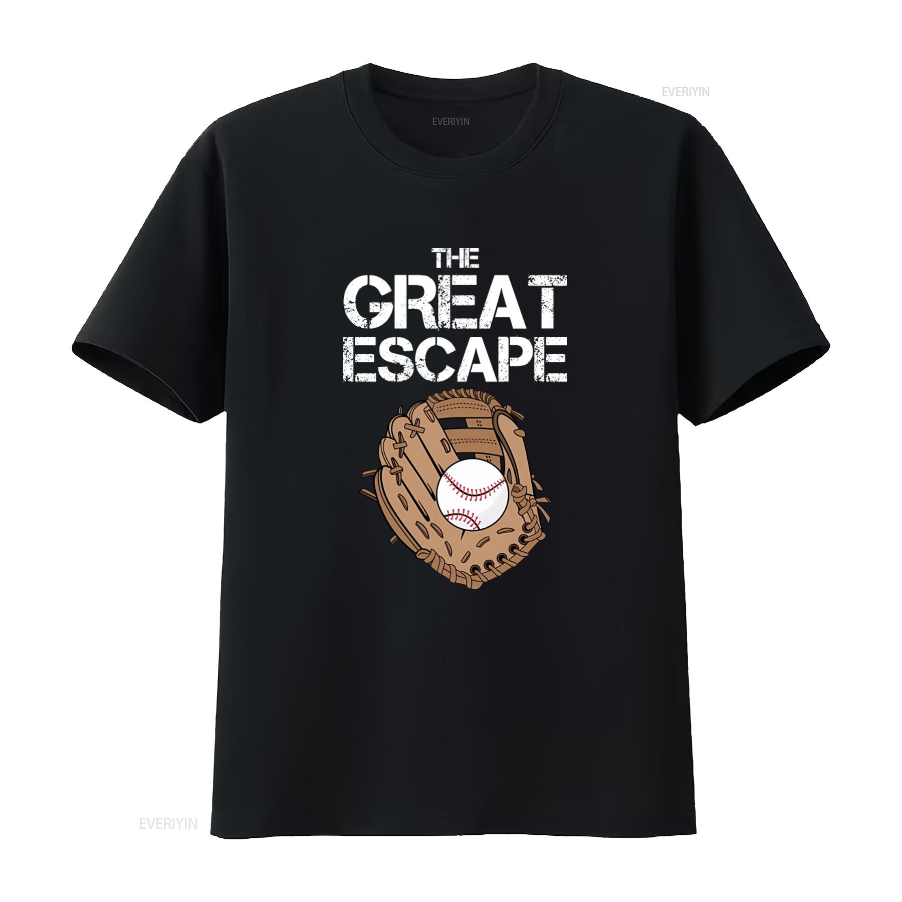 The Great Escape Baseball Glove T Shirt Unique Movie Poster Design for Sports Fans vintage Washed Slightly fashion graphic Soft 4XL
The Great Escape Baseball Glove T Shirt Unique Movie Poster Design for Sports Fans vintage Washed Slightly fashion graphic Soft 4XL
