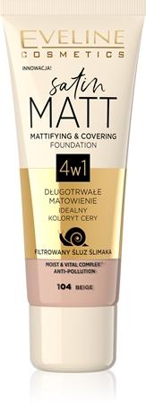 Eveline Cosmetics Satin Matt матирующая основа с экстрактом слизи улитки TU прозрачный
Eveline Cosmetics Satin Matt матирующая основа с экстрактом слизи улитки TU прозрачный