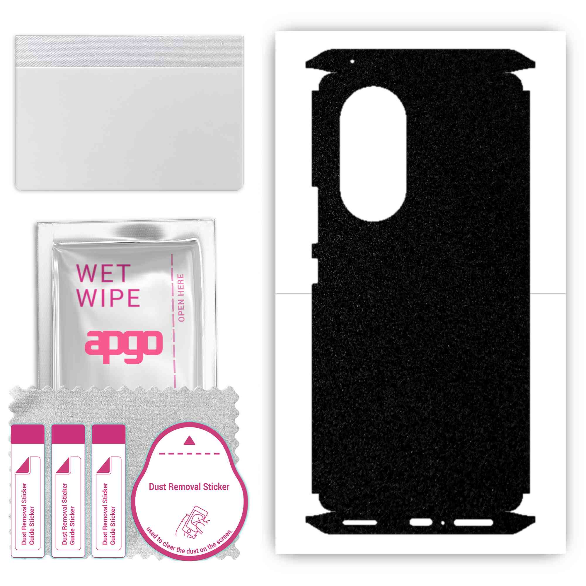 apgo Protective Skin Sticker for the back+sides compatible with Huawei Nova 9 Pro, Full Wrap Film, Foil, Vinyl - Pattern Matte Black
apgo Protective Skin Sticker for the back+sides compatible with Huawei Nova 9 Pro, Full Wrap Film, Foil, Vinyl - Pattern Matte Black