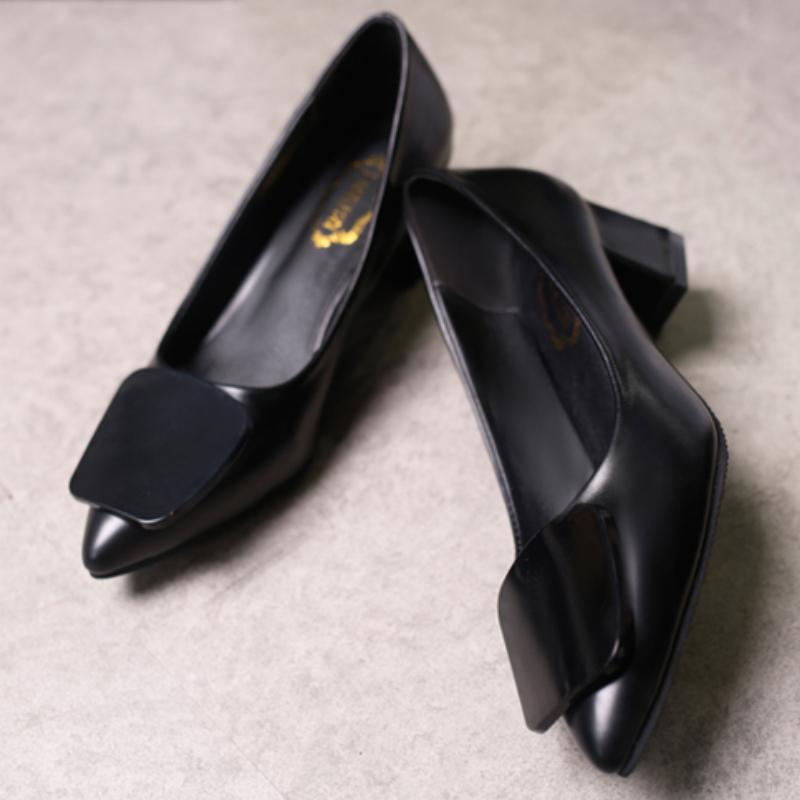 Heel 5cm Women Chunky Heels Spring New Concise Soft Leather Women Single Shoes Dress Office Pointed Toe Shallow Woman Heel Shoes
Heel 5cm Women Chunky Heels Spring New Concise Soft Leather Women Single Shoes Dress Office Pointed Toe Shallow Woman Heel Shoes
