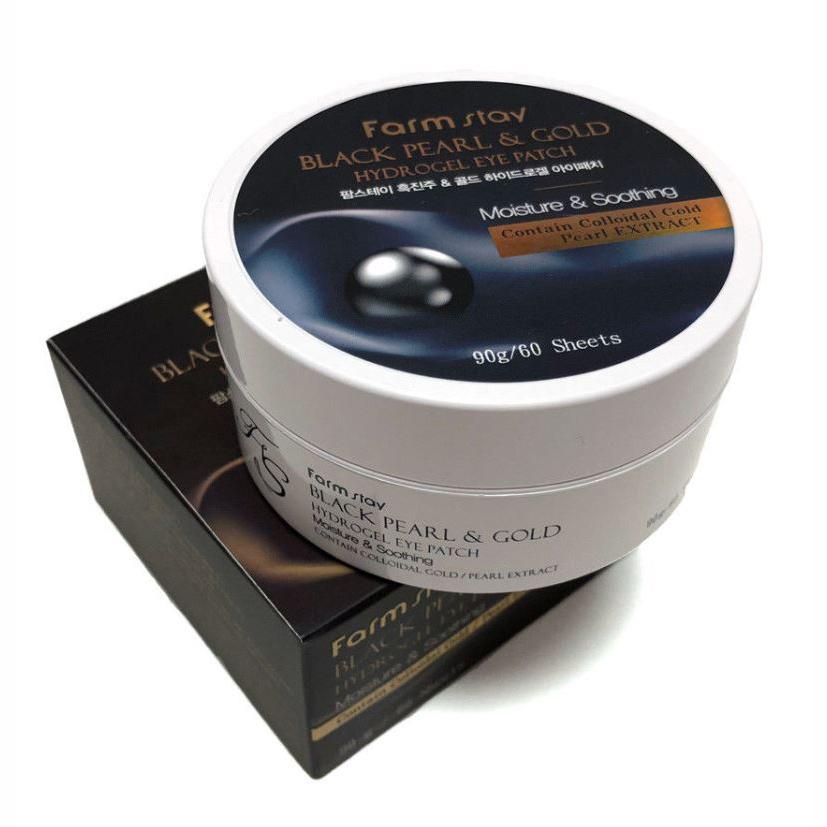 Farmstay Black Pearl & Gold Hydrogel Eye Patch (90 г, 60 листов) Увлажняющий, успокаивающий
Farmstay Black Pearl & Gold Hydrogel Eye Patch (90 г, 60 листов) Увлажняющий, успокаивающий