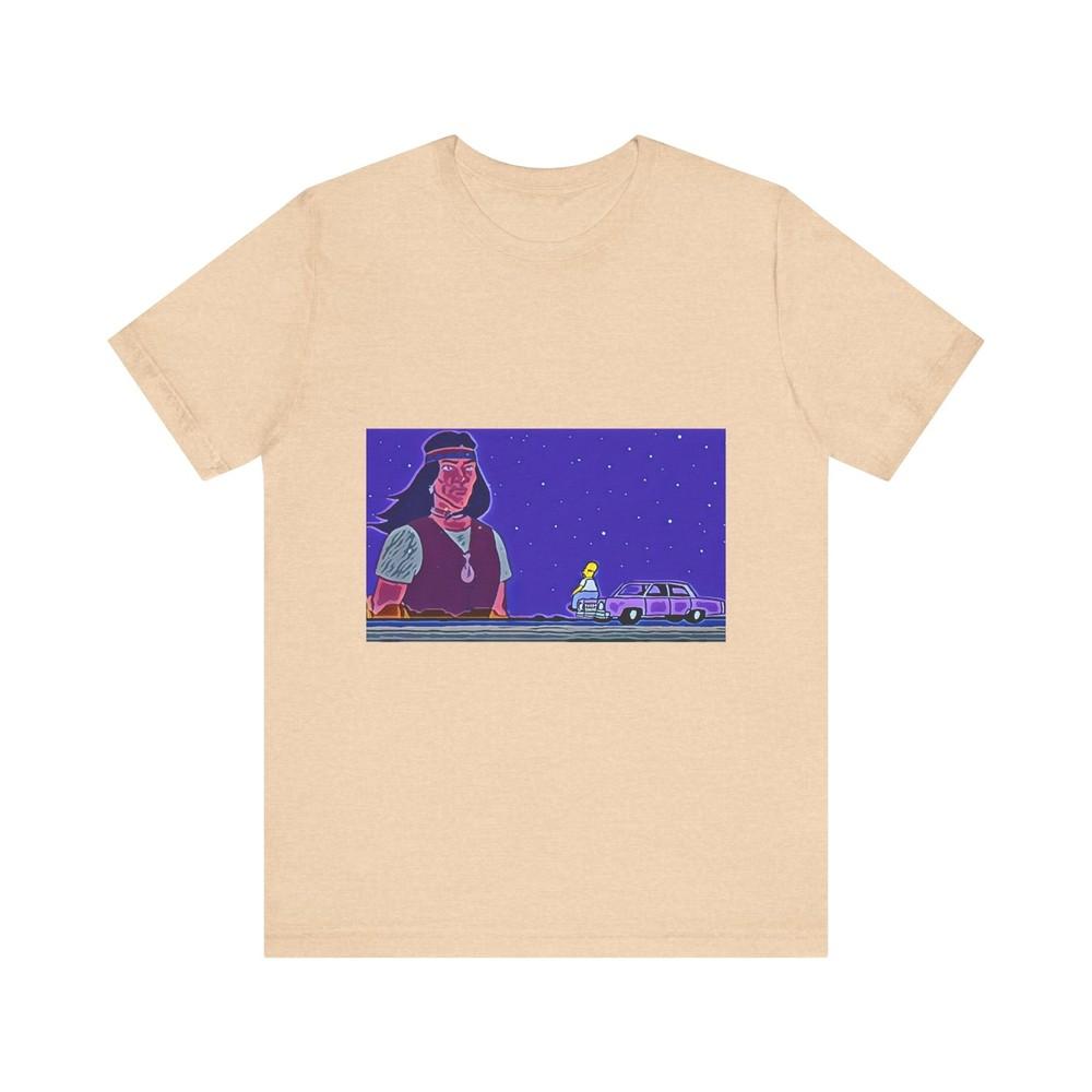 John Redcorn and Homer Art Graphic Print Tee Shirt Short Sleeve Crewneck Gift NEW 3XL
John Redcorn and Homer Art Graphic Print Tee Shirt Short Sleeve Crewneck Gift NEW 3XL