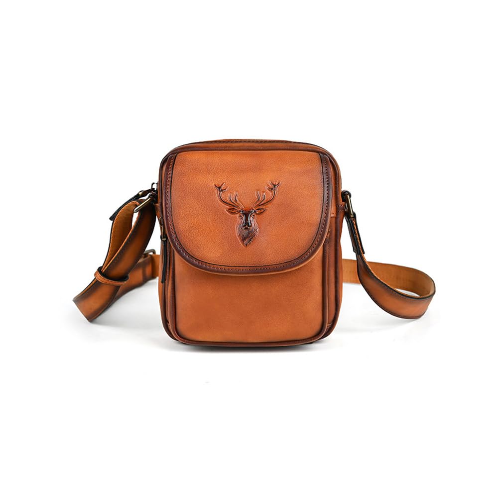 Whatna Tanned Natural Cowhide Leather Mini Shoulder Bag for Small Messenger Vertical Fits iPad Genuine Perfect for or WX8641 Antique-Style Men, Bag,
Whatna Tanned Natural Cowhide Leather Mini Shoulder Bag for Small Messenger Vertical Fits iPad Genuine Perfect for or WX8641 Antique-Style Men, Bag,