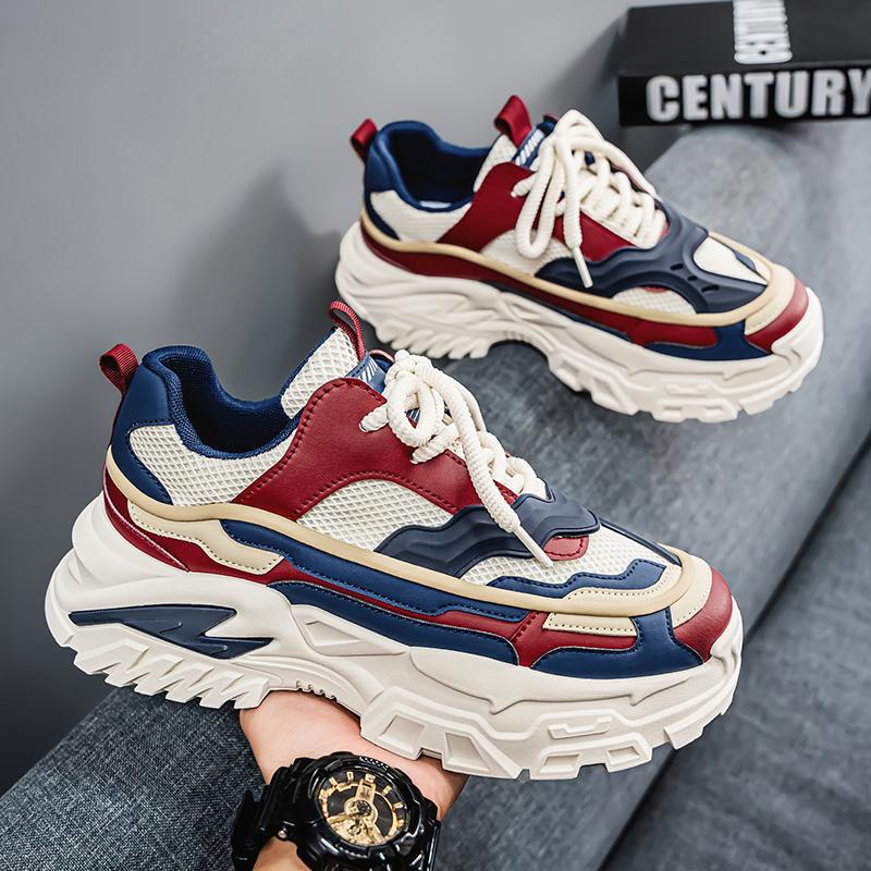 Men s shoes 2025 new spring mesh breathable youth thick-soled wear-resistant casual sports men s popular dad shoes 39
Men s shoes 2025 new spring mesh breathable youth thick-soled wear-resistant casual sports men s popular dad shoes 39